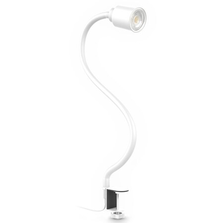 LED Klemmleuchte flexibel Flexarm weiß 5W GU10 bei Marktkauf online  bestellen | Leselampen