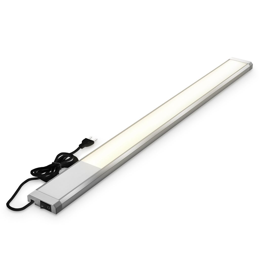 LED Unterbauleuchte, silber-titan, LED/10W 