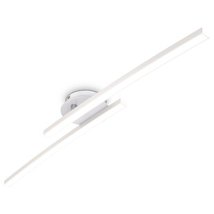 LED Deckenleuchte, matt-weiß, 2xLED/6W 