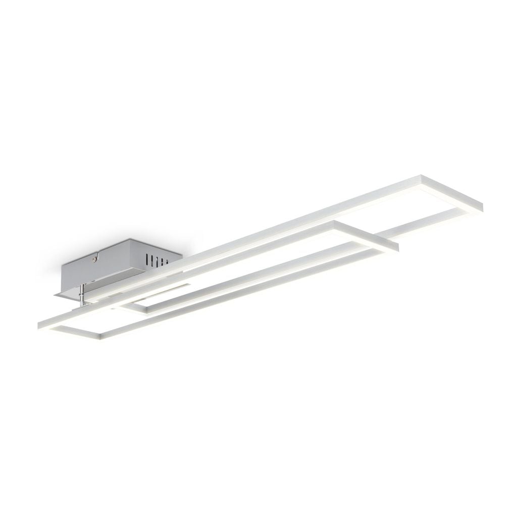 LED Wand- und Deckenleuchte,chrom-alu, LED/40W 