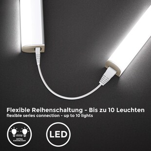 LED Unterbauleuchte, weiß, LED/15W, 2er-Set 