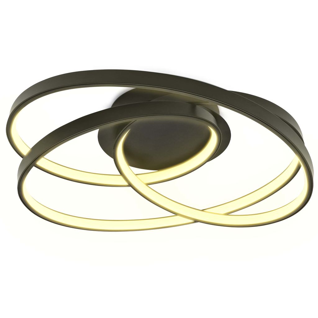 LED Deckenleuchte, schwarz, LED/35W 