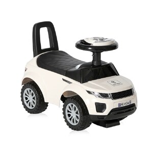 Lorelli Rutscher 2 in 1 Kinderauto Off Road Musikfunktion Rückenlehne ab 12 Mon. in weiß 