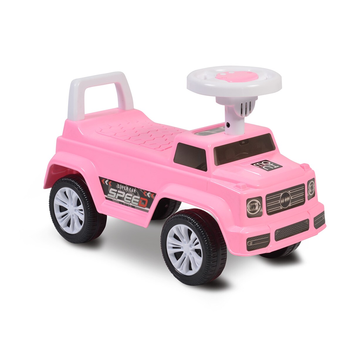 Moni Rutschauto Kinderauto Speed JY-Z12 Musikfunktion, ab 18 Monaten, max. 25 kg in rosa 