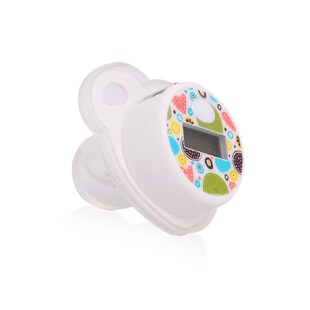 Lorelli Baby Schnuller-Thermometer 0+ digital LCD-Display Messwertspeicher weiß 