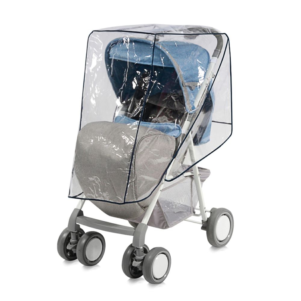 Lorelli Universal Regenschutz, f&uuml;r Kinderwagen oder Buggy, f&uuml;r alle Einsitzer transparent 