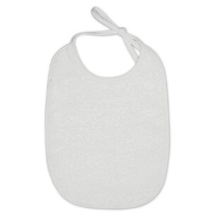 Lorelli Baby-Lätzchen Frottee 10er Pack, Kinderlatz, Lätzchen, für Neugeborene weiß 