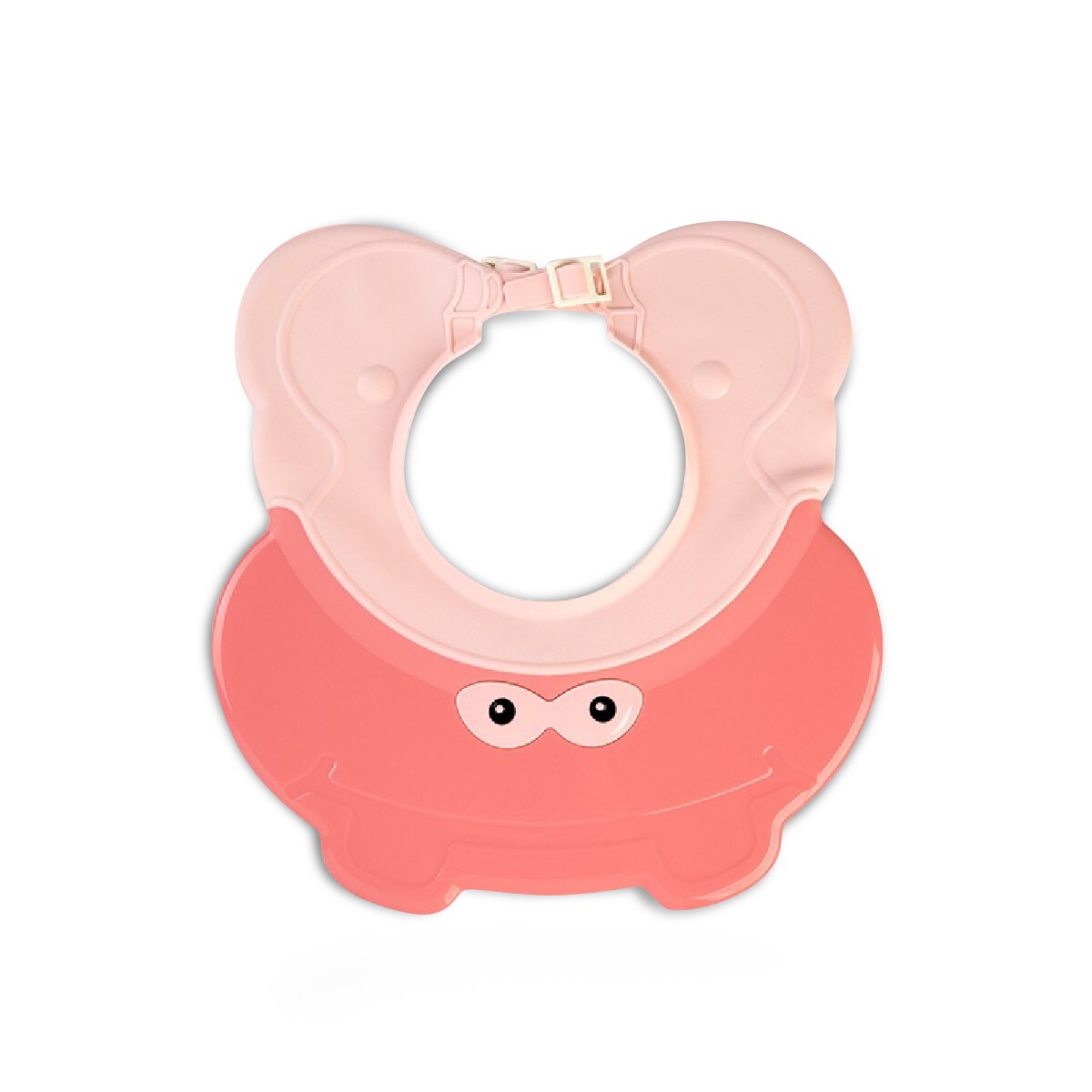 Cangaroo Baby Badekappe Ruby, Duschvisier, Duschhaube, Shampooschutz verstellbar rosa 