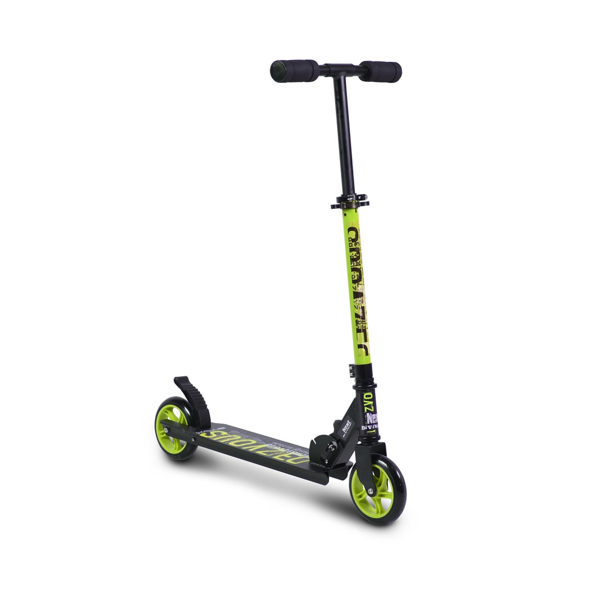 Byox Kinderroller Rendevous, H&ouml;he einstellbar, klappbar, PU-R&auml;der, ABEC-7 gr&uuml;n 
