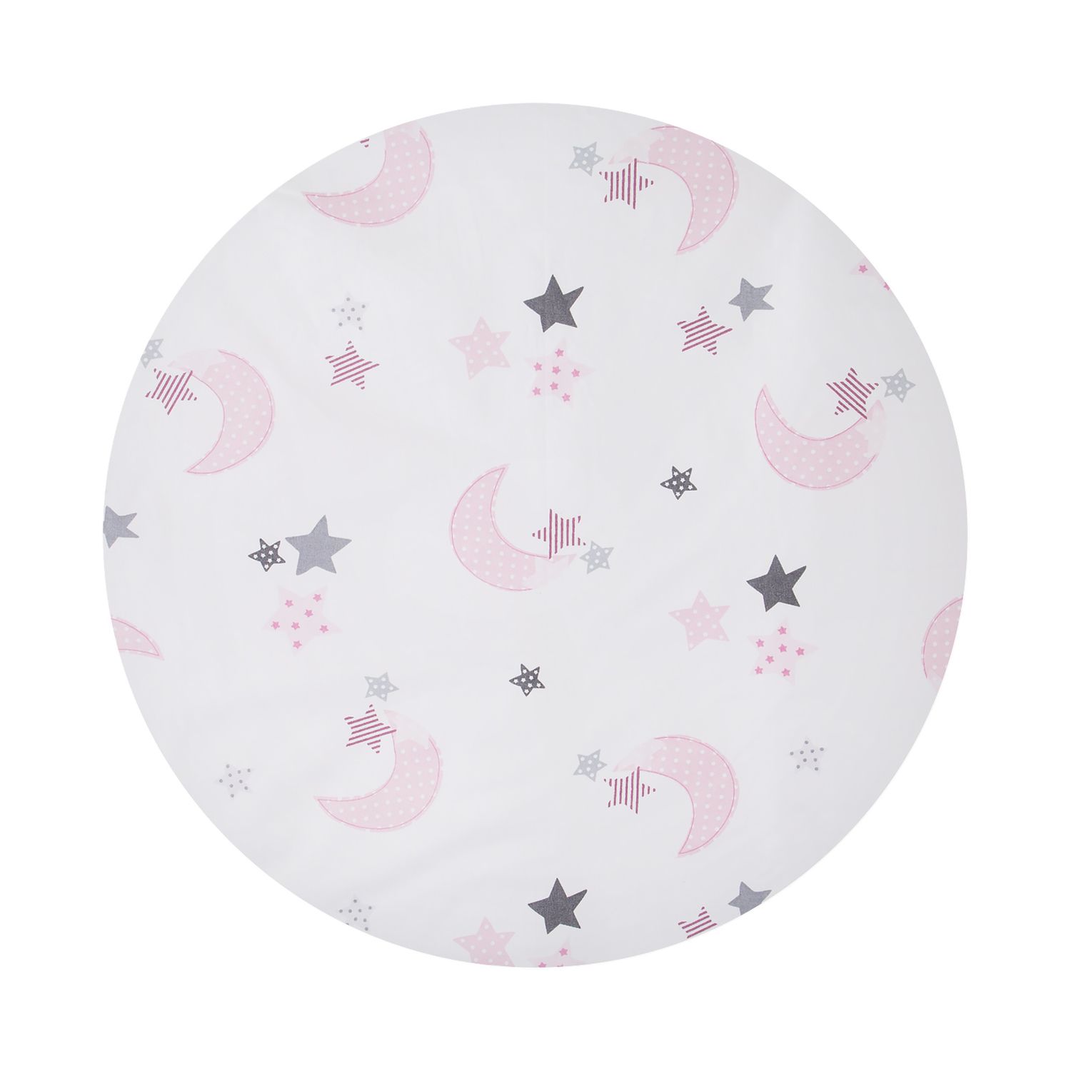 Chipolino 4-teiliges Bettw&auml;sche Set, Kissen, Kissenbezug, Steppdecke, Bettlaken wei&szlig;/rosa 