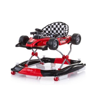 Chipolino Lauflernwagen 4 in 1 Racer, verstellbar, Wippe, Activitycenter rot 