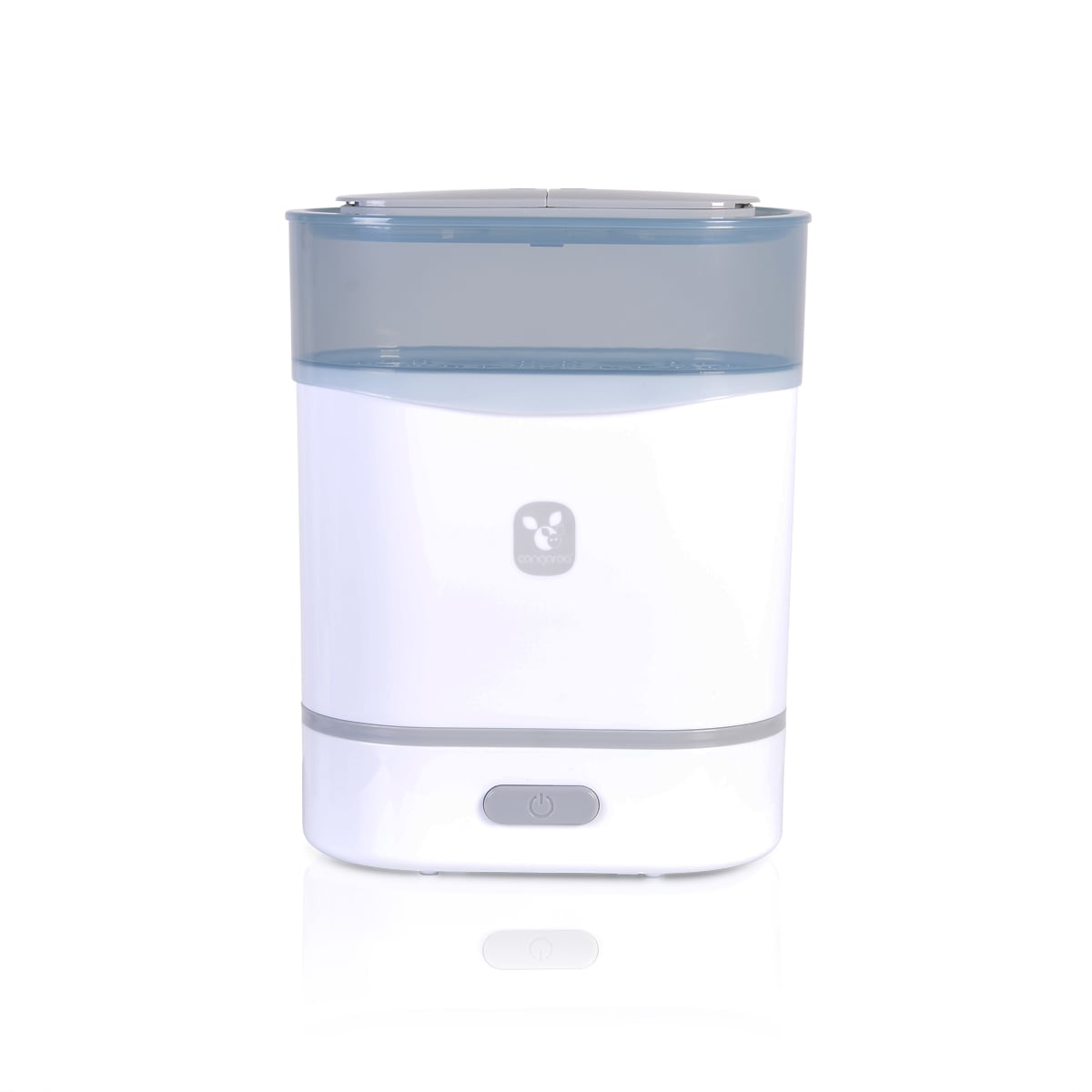 Cangaroo Sterilisator Flaschenw&auml;rmer Dampfgarer 3in1 Messbecher, Kontrollleuchte grau 