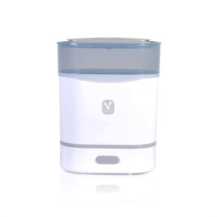 Cangaroo Sterilisator Flaschenwärmer Dampfgarer 3in1 Messbecher, Kontrollleuchte grau 