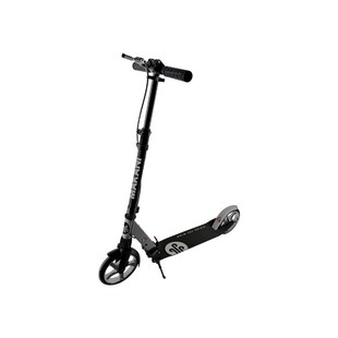 Makani Scooter Vale, PU-Räder mit Federung, klappbar, Handbremse, Seitenständer grau 