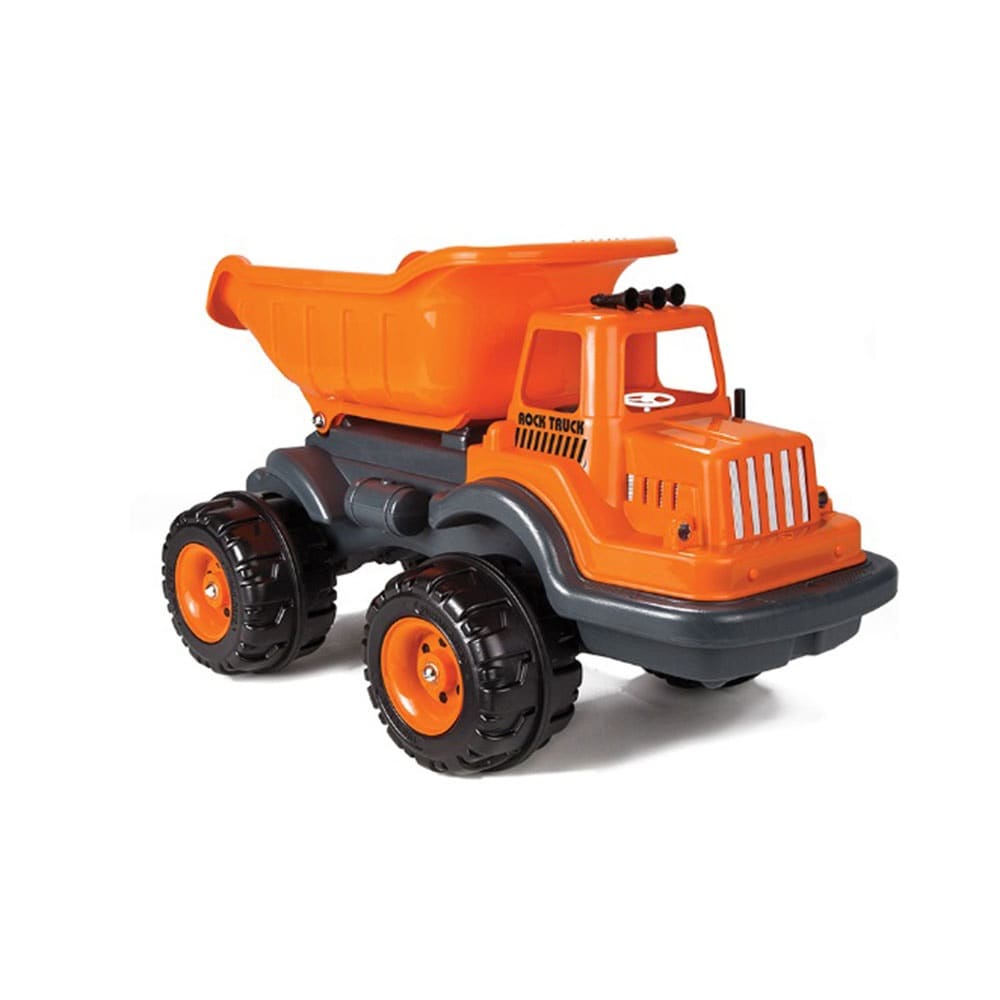 Pilsan 06607 Spielzeug Muldenkipper, Tragkraft max. 5 kg, Spielspa&szlig; ab 3 Jahren orange 