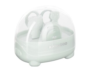 Kikkaboo Baby Maniküre-Set Bär, Nagelschere, Nagelknipser, Nagelfeile, ab Geburt grün 