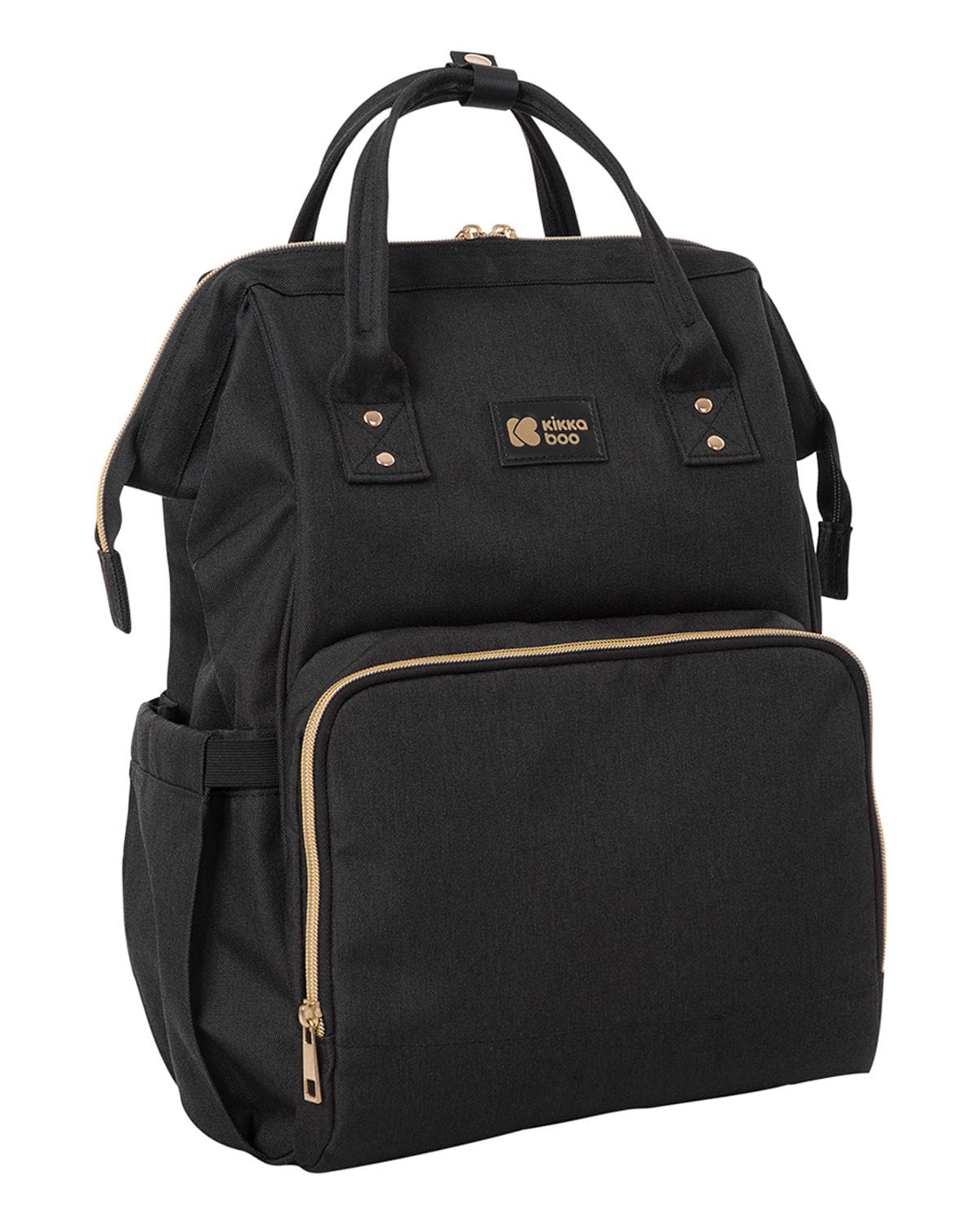 Kikkaboo Wickeltasche Siena, Rucksack, Wickelunterlage, Griffl&auml;nge einstellbar schwarz 