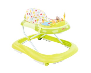 Kikkaboo Lauflernhilfe Flowers 3-fach höhenverstellbar Spielcenter Licht faltbar grün 