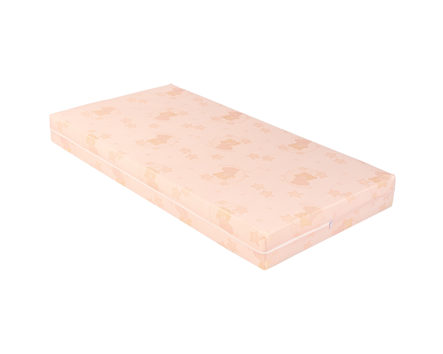Kikka boo Babybett Matratze Extra Comfort 120 x 60 x 8 cm Bezug abnehmbar pink 