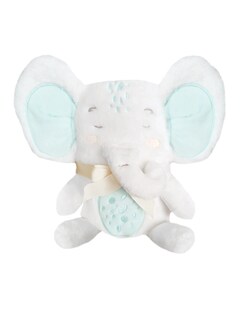 Kikkaboo Babydecke Fleece 3D Tierstickerei, Größe 100 x 75 cm, Kuscheltier türkis 