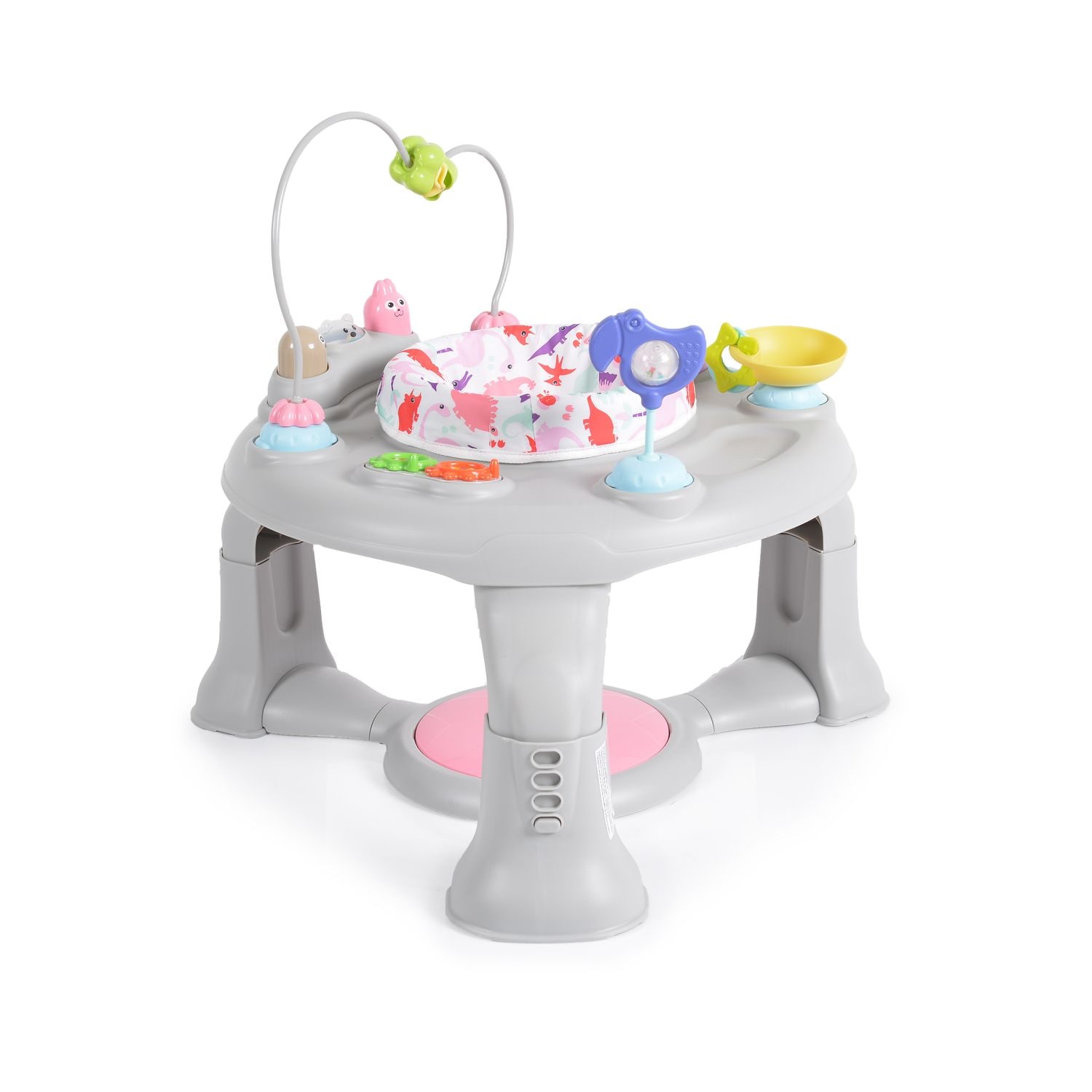 Cangaroo Hopser Mate, Spielcenter, Sitz um 360&deg; drehbar, 4-fach h&ouml;henverstellbar rosa 