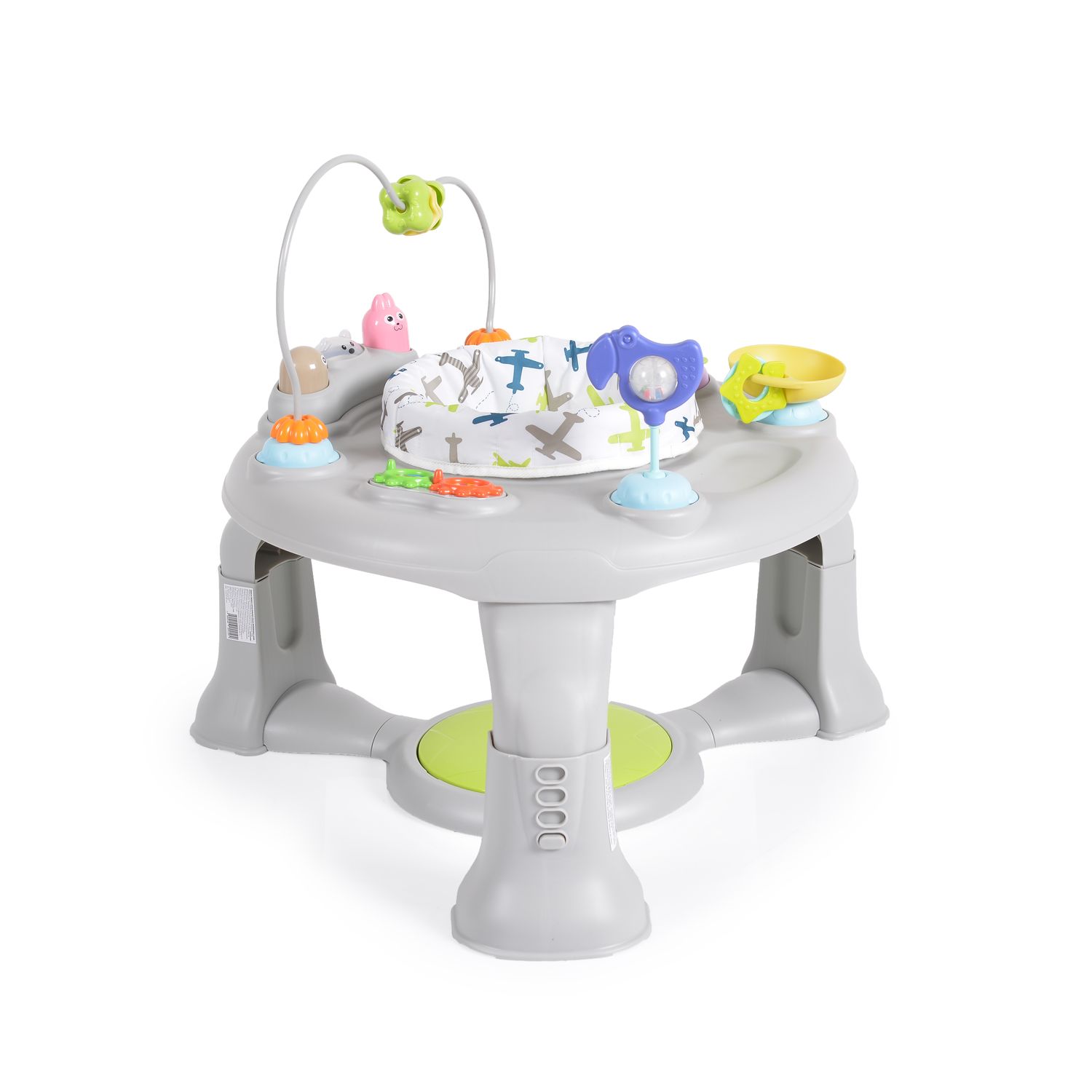 Cangaroo Hopser Mate, Spielcenter, Sitz um 360&deg; drehbar, 4-fach h&ouml;henverstellbar gr&uuml;n 