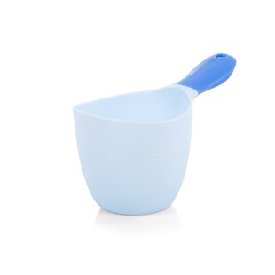 Chipolino Baby Badetasse Herz, Badezubehör, weiche Kanten, ergonomischer Griff blau 