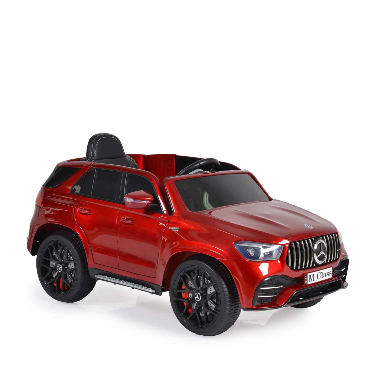 Moni Kinder Elektroauto Mercedes M Klasse W166, EVA-Reifen, Fernbedienung, Musik rot 