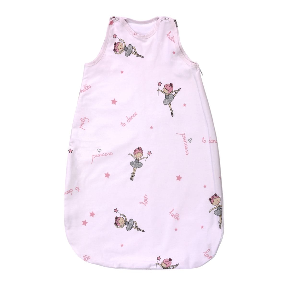 Lorelli Baby Winterschlafsack 85 cm 100% Baumwolle, 2,5 TOG, Ma&szlig;e 80 x 45 x 3 cm pink 