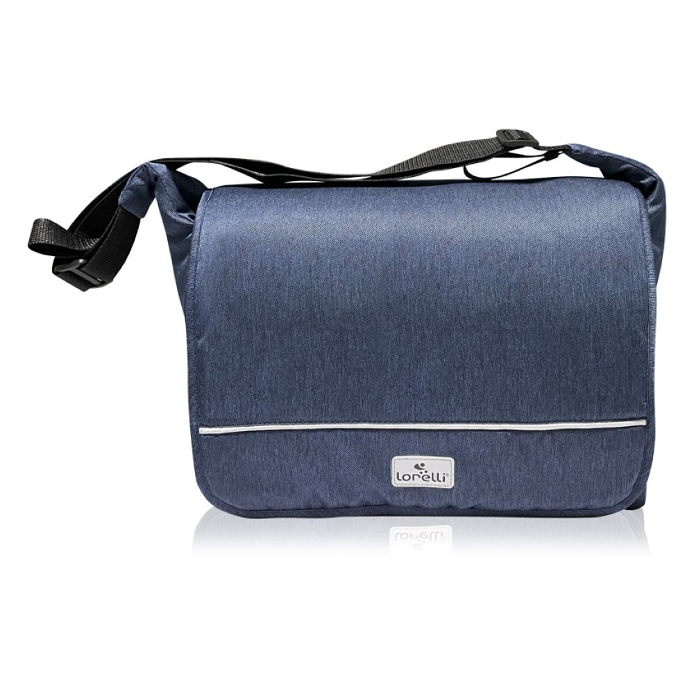 Lorelli Wickeltasche Alba Classic, Seitentaschen, Innentaschen, Schultergurt blau 