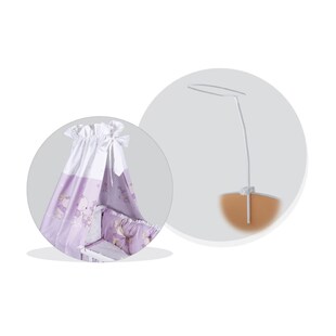 Lorelli Babybett Himmelstange 17 x 4 x 167 cm, Himmel-Halterung, universal weiß 