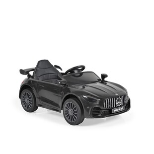 Moni Kinder Elektroauto Mercedes AMG GTR EVA-Reifen, Musikeffekte, Fernbedienung schwarz 