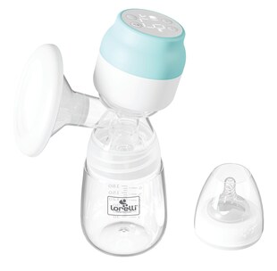 Lorelli elektrische Milchpumpe Save your time LED-Anzeige 9 Pumpstärken Flasche blau 