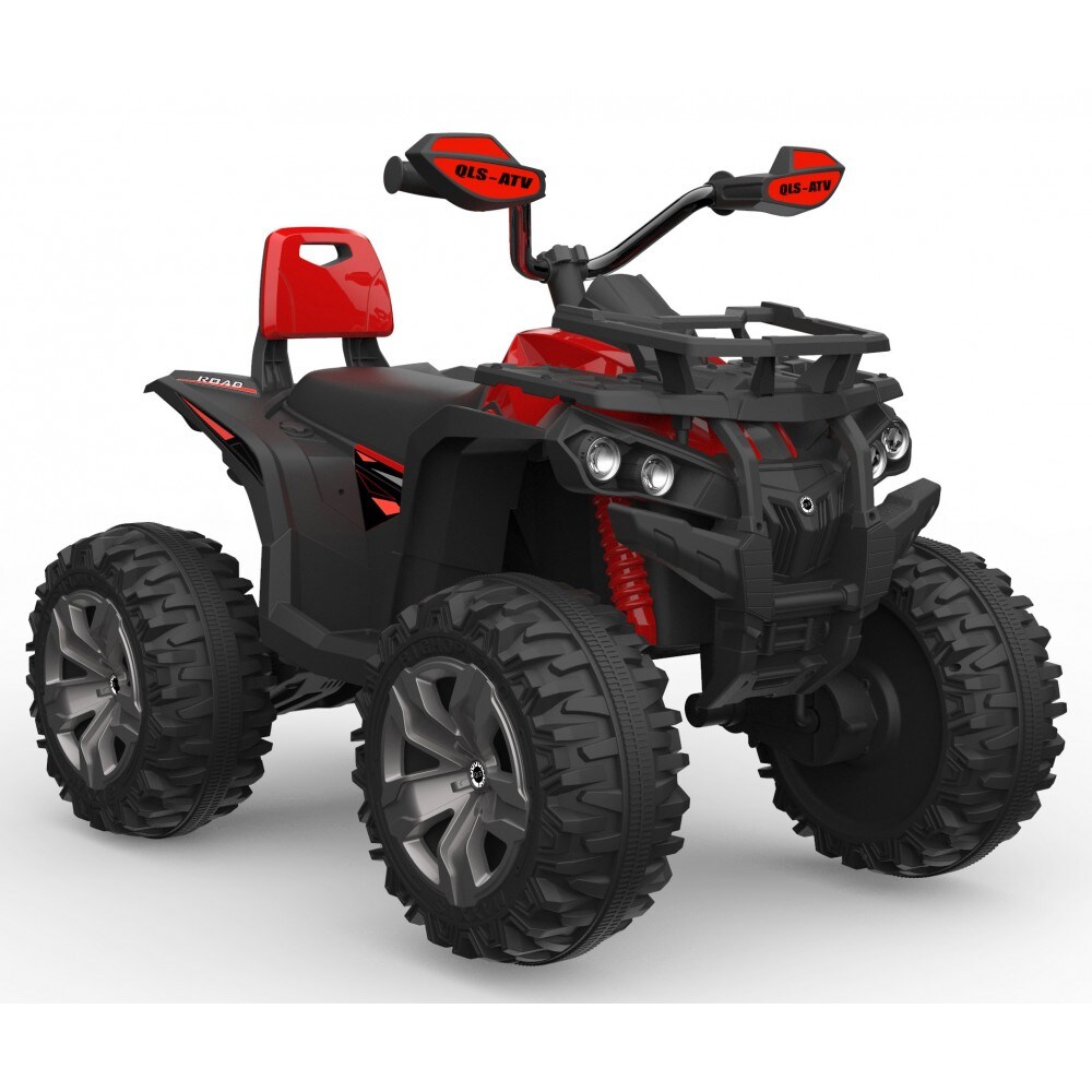 Moni Kinder Elektroquad Majestic QLS-3288 Buggy, Musikfunktion, Scheinwerfer rot 