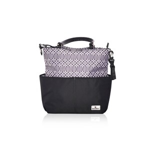 Lorelli Wickeltasche Laura, 2 Außentaschen, Reißverschluss, Wickelunterlage schwarz 