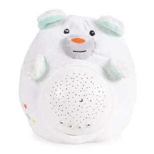 Moni Musik Plüschtier Starry Sky Nachtlicht Projektor Musik Lautstärkeregelung weiß 