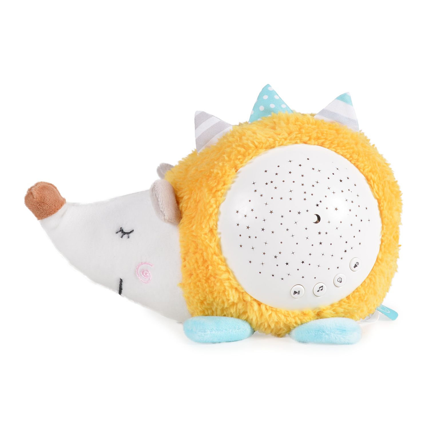 Moni Musik Pl&uuml;schtier Starry Sky Nachtlicht Projektor Musik Lautst&auml;rkeregelung gelb 