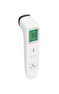 Lorelli Infrarot Thermometer berührungslos, Körper, Oberflächen, LCD-Display weiß 