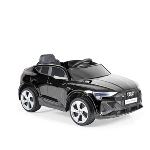 Moni Kinder Elektroauto Audi Sportback SUV metallic Fernbedienung USB EVA-Reifen schwarz 