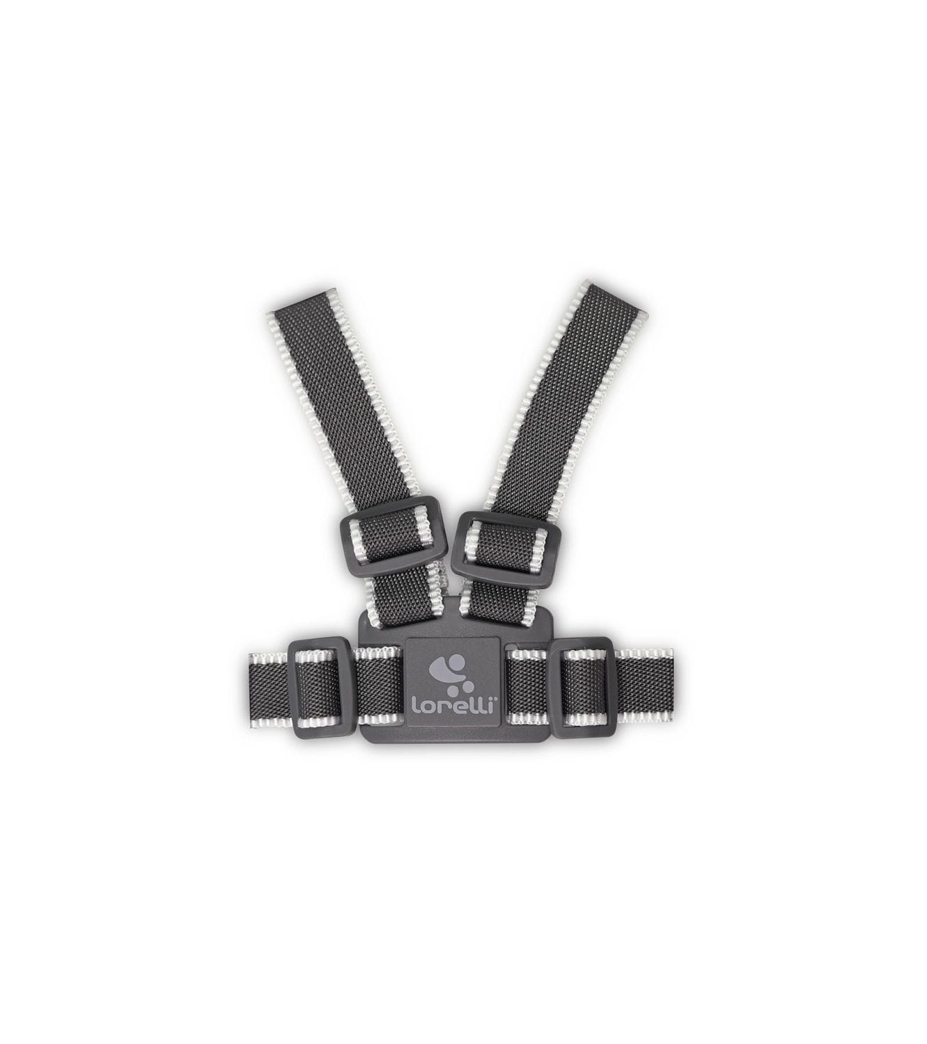 Lorelli Kinder-Sicherheitsgurt Baby Walk, Laufgurt, Laufleine, Gurte verstellbar grau 