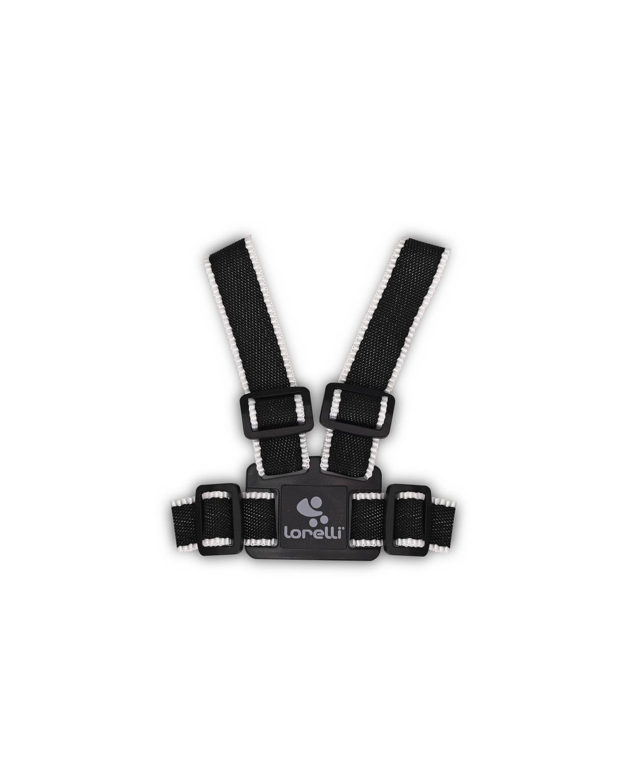 Lorelli Kinder-Sicherheitsgurt Baby Walk, Laufgurt, Laufleine, Gurte verstellbar schwarz 