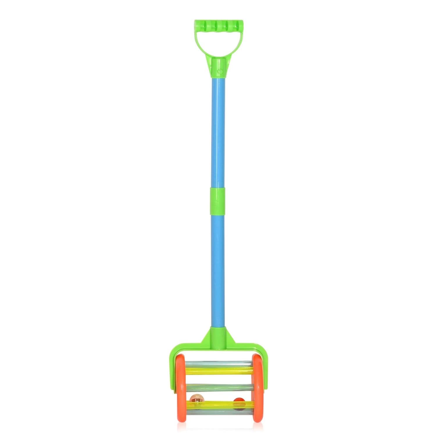 Lorelli Kinder Schiebespielzeug 60 cm, Lichtkugel, Rassel, f&uuml;r drin und drau&szlig;en blau 