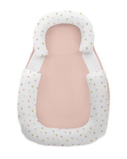 Kikkaboo Baby Lagerungskissen 60 x 40 cm Memory Foam, Baumwolle, rutschfest rosa 