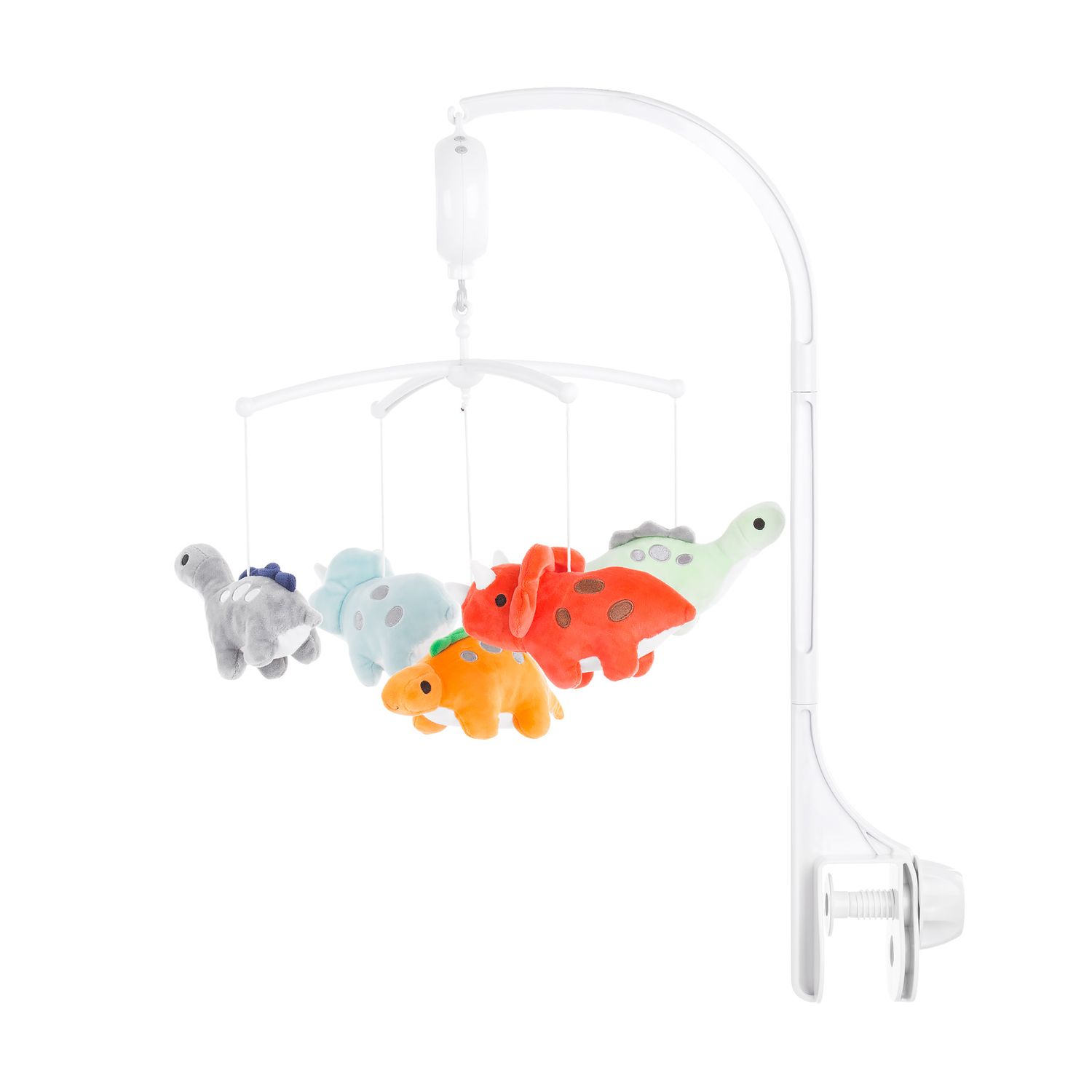 Chipolino Musik Mobile Pl&uuml;schtiere Lautst&auml;rkeregelung, Melodien, Tiere abnehmbar bunt 