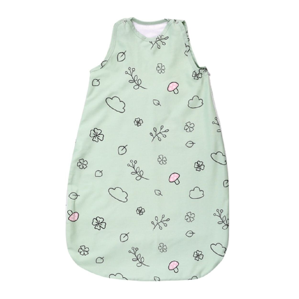 Lorelli Baby-Sommerschlafsack Summer, L&auml;nge 100 cm Breite 50 cm, 100% Baumwolle hellgr&uuml;n 