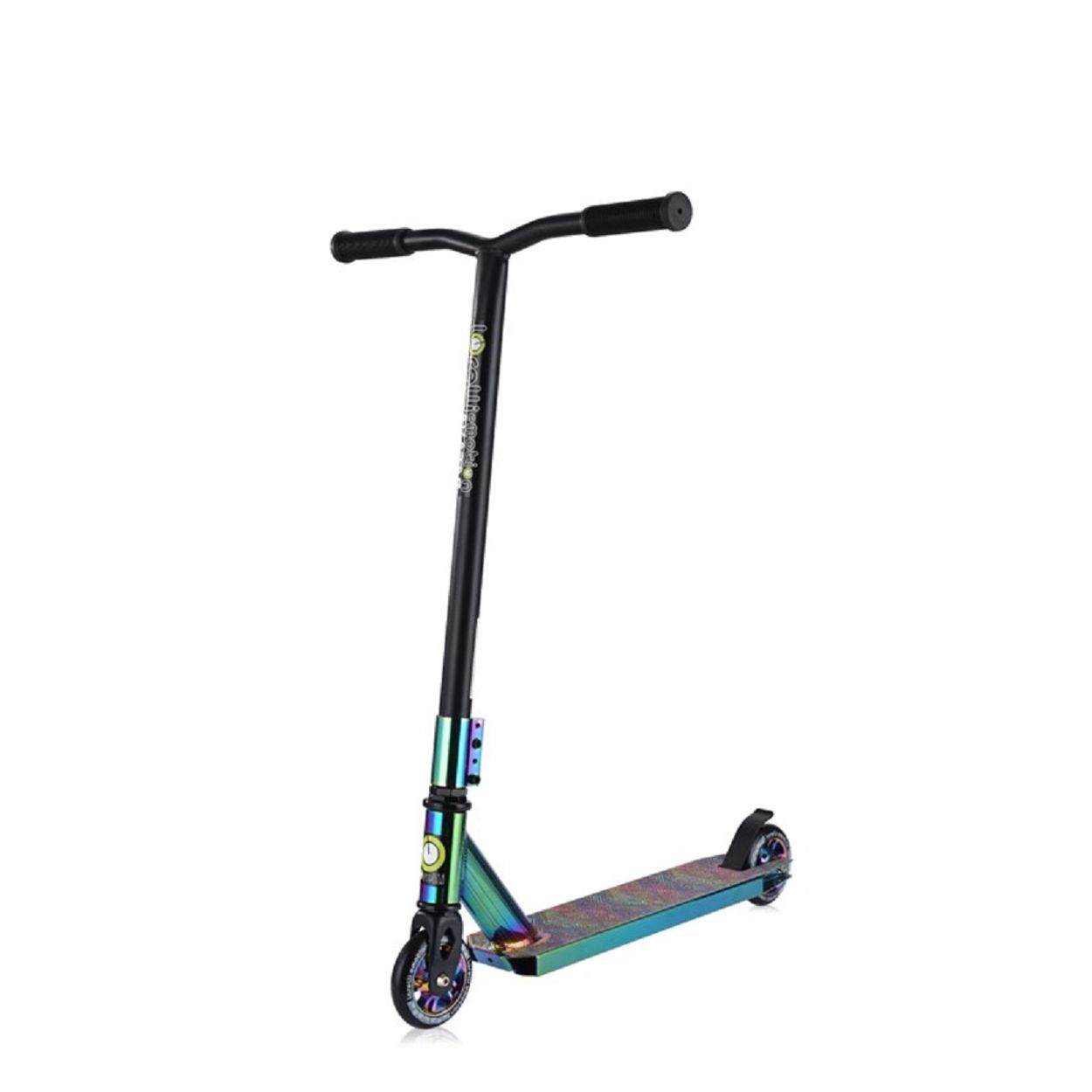 Lorelli Kinderroller Avatar PU-R&auml;der 360 Grad drehbar Hinterradbremse Aluminium gr&uuml;n 
