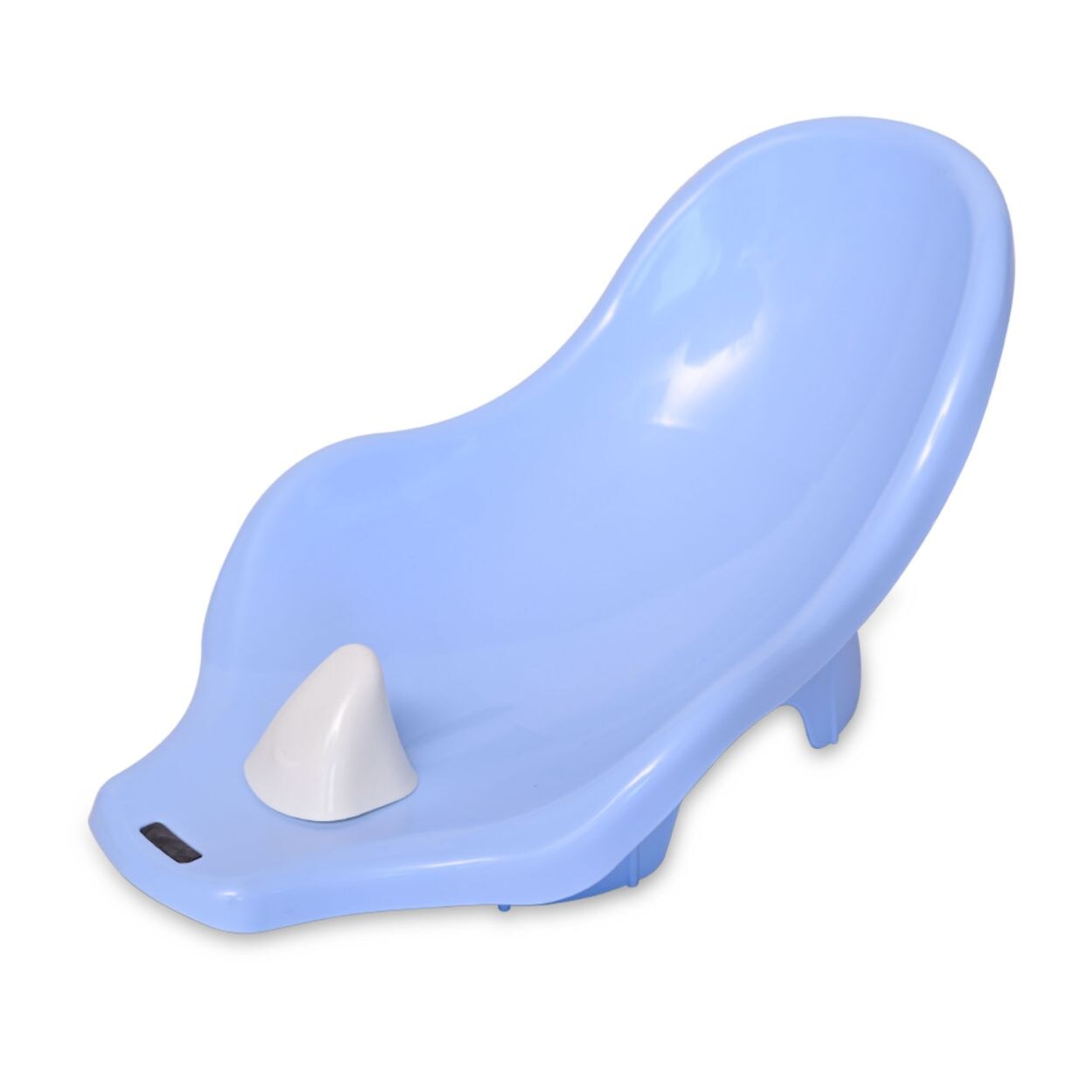 Babybadewannen-Set Babybadewanne 88 cm Badesitz Badewannenständer Ablauf blau