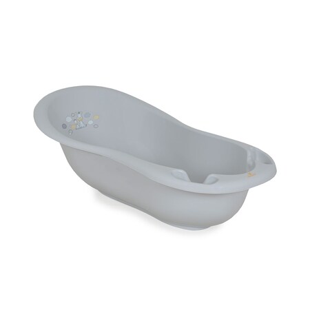 Cangaroo Baby Badewanne Bär 100 cm 2138, Wasserablauf, Antirutschmatte,  Ablage grau bei Marktkauf online bestellen