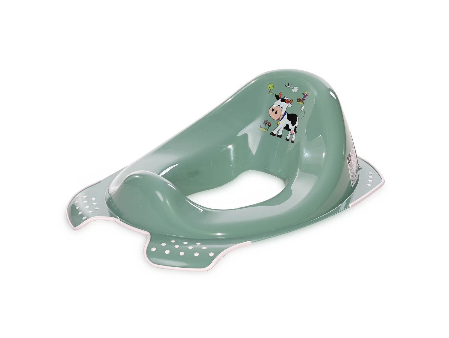Lorelli Toilettenaufsatz Funny Farm Toilettensitz rutschfest ergonomische Form gr&uuml;n 