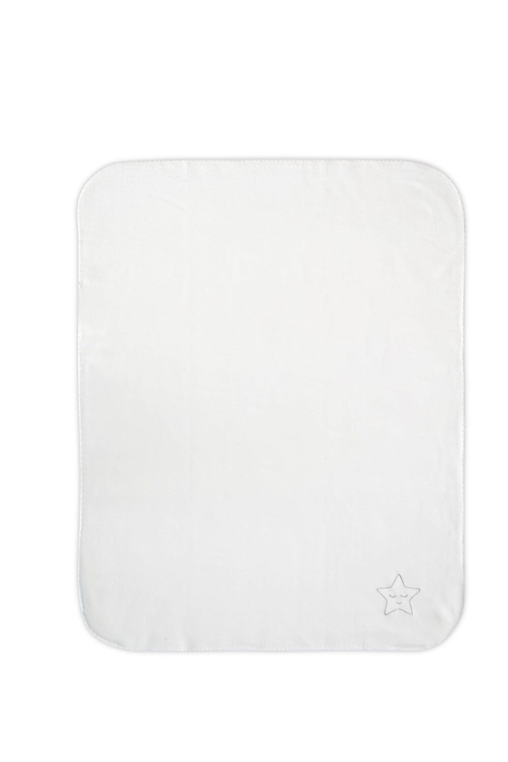 Lorelli Babydecke Polar Gr&ouml;&szlig;e 75 x 100 cm, Kuscheldecke, Polyester, ab Geburt wei&szlig; 